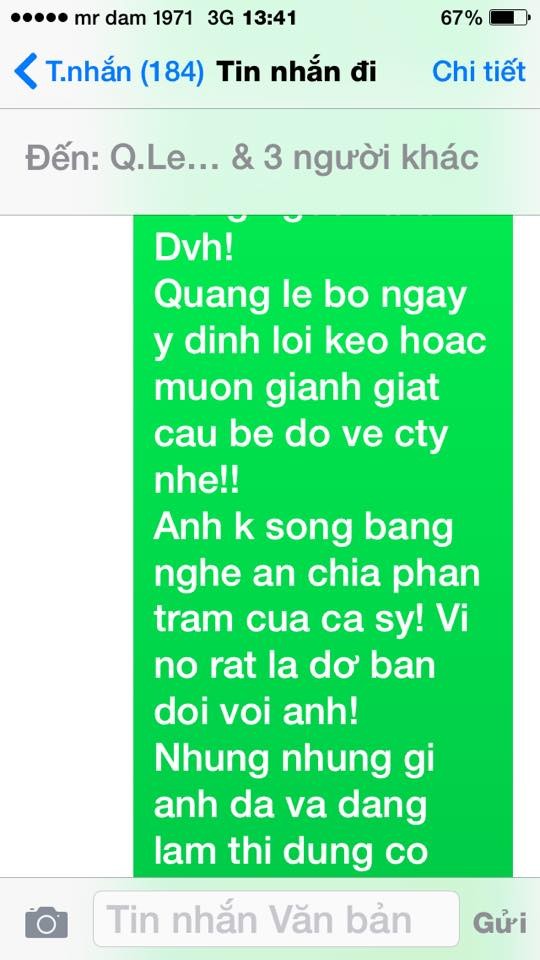 Mr Dam cong khai tin nhan khung khiep dan mat Quang Le-Hinh-4